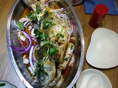 -探鱼·鲜青椒爽麻烤鱼(中天广场店)
