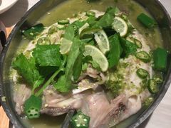 青柠檬鱼-金椰壳· 大厨新加坡菜(壹方城店)