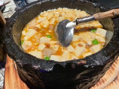 石锅鸡汤豆腐-绿茶餐厅(松江万达店)