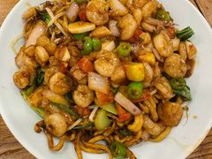 爆炒虾仁面-兰溪十八浇(天一店)