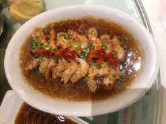 蒜蓉蒸开片草虾-金时代顺风大酒店(金山店)