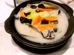 无油鱼汤煮时蔬-港丽餐厅(高德置地店)