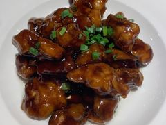 糖醋里脊-老头儿油爆虾(星光一期店)