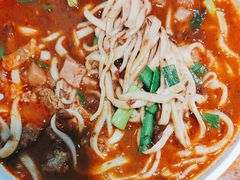 牛肉扁豆子面-桂花香手工面(鼓楼店)