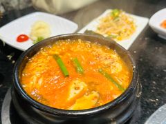 嫩豆腐汤-青松馆韩国料理(香港中路佳世客店)