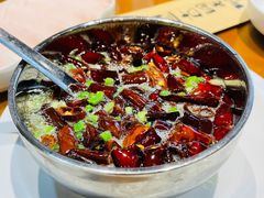 现炸辣椒油-古铜老院铜锅涮肉·清真(双井店)