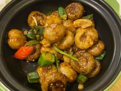 金钩虾干蘑菇-尚一汤 广东炖汤(金桥国际店)
