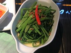 秘制虾酱炒空心菜-帕蓝·暹罗料理(曲阳店)