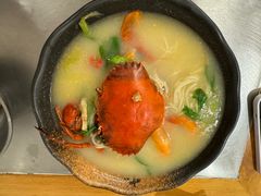 膏蟹汤面-十面欢腾·海鲜面·台式Bistro(长乐路店)