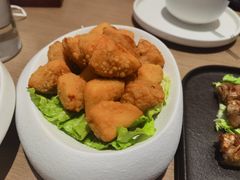 盐酥杏鲍鱼菇-隅乐胡椒虾·台湾菜·团建(皇岗店)