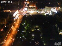 花园饭店夜景-上海花园饭店