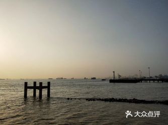 「滨江体育公园」  听人家说滨江公园哪里可以看日落