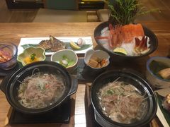肉和人生四味和鱼和三文鱼-鹤菊怀石料理(江北店)