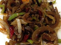 炒驴皮-王胖子驴肉火烧(鼓楼店)