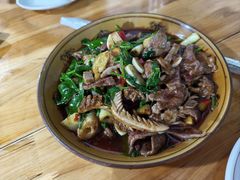 肝腰合炒-周师饭店