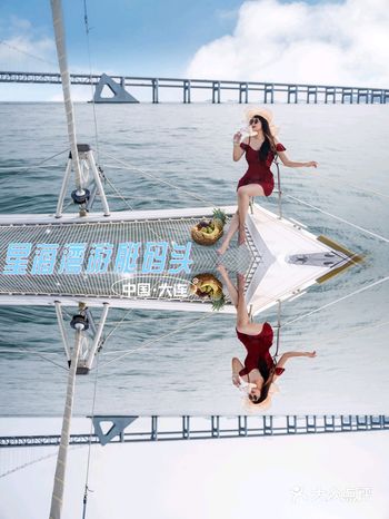 在大连开启最惬意的体验帆船出海吧！
