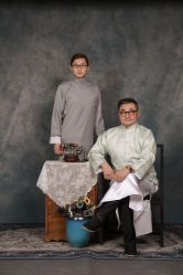 -时光纪亲子全家福照相馆(静安店母女写真父母纪念照)
