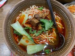 香辣牛肉笋烧面卤蛋套餐-李先生牛肉面大王(马栏店)