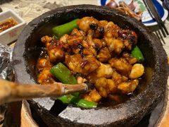石锅杭椒牛蛙-桂满陇-西湖船宴(西单大悦城店)