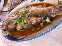 铁锅酥鱼-百花人家(清水田园店)