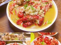 蒜泥小龙虾-笔墨纸虾之烧烤海鲜虾尾(好爱广场店)