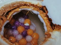 小芋圆椰汁椰子冻-广德记·椰子冻手制甜品(福田总店)