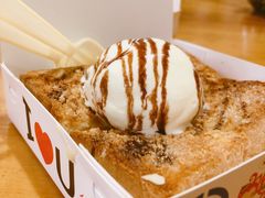 香草冰淇淋厚吐司-阿信厚吐司(曾厝垵店)