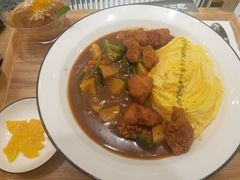 炸鸡块咖喱蛋包饭-池奈·咖喱蛋包饭(熙地港店)
