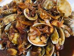 酱香炒花甲-十里铺铁板鱿鱼