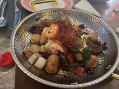 三椒凤尾虾-Hi City·城市之巅