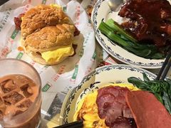 滑蛋叉烧饭-渔记茶餐厅(渔村店)
