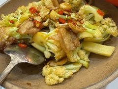 炒花菜-金迎海鲜酒家(金凤凰广场店)