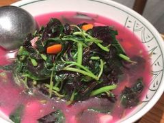 诺邓火腿上汤苋菜-云海肴·汽锅鸡·云南菜(高德置地店)