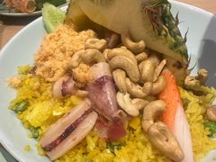 菠萝海鲜炒饭-mango tree芒果树泰国餐厅(青岛万象城店)