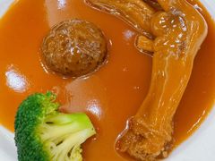 鲍汁花菇扣鹅掌-粤味馆(黄河路店)