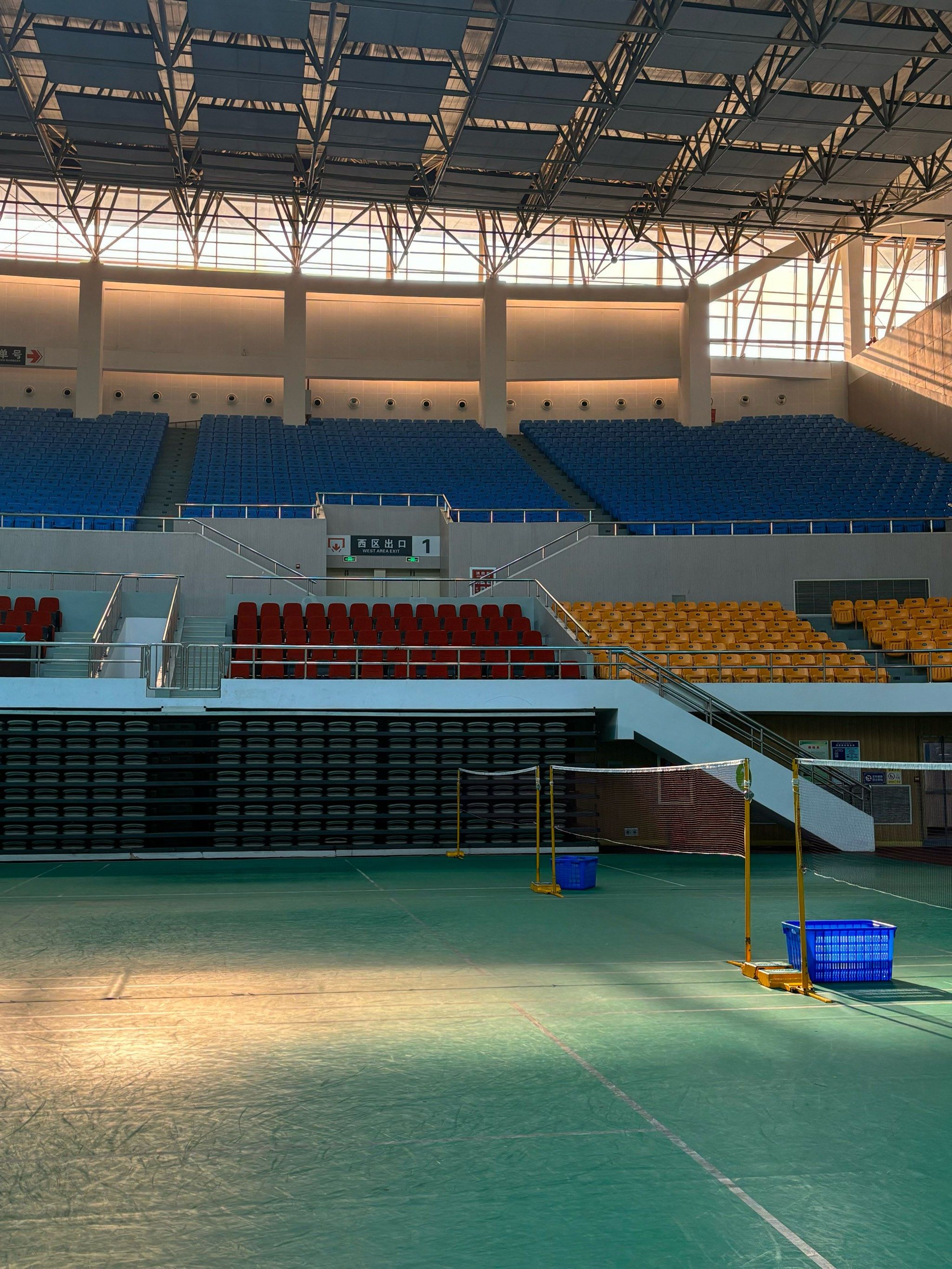 喜欢这儿的打球氛围