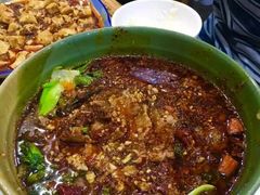 水煮肉片-雨田饭店