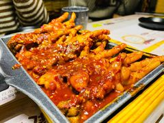 火辣鸡爪-恩你小木屋米酒店(莱山店)