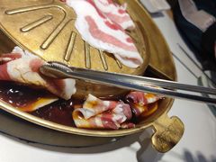 水煎肉-猪啊牛呀羊啊铜盘烤肉(正大广场店)