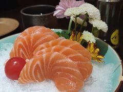 三文鱼刺身-和风融合餐厅创意料理(重庆店)