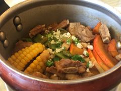 豆角烧排骨-八珍饺子·烤鸭·家常菜