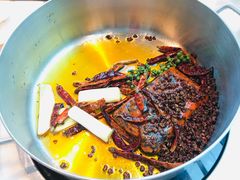 香辣锅底-为什么牛潮汕牛肉火锅(中信广场店)