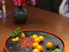 金桔鹅肝配石榴红酒冻-辛香汇·现炒川菜(淮海路百盛店)