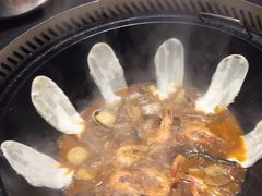 鲜虾鲍鱼地锅鸡-锅来乐地锅鸡(安亭店)