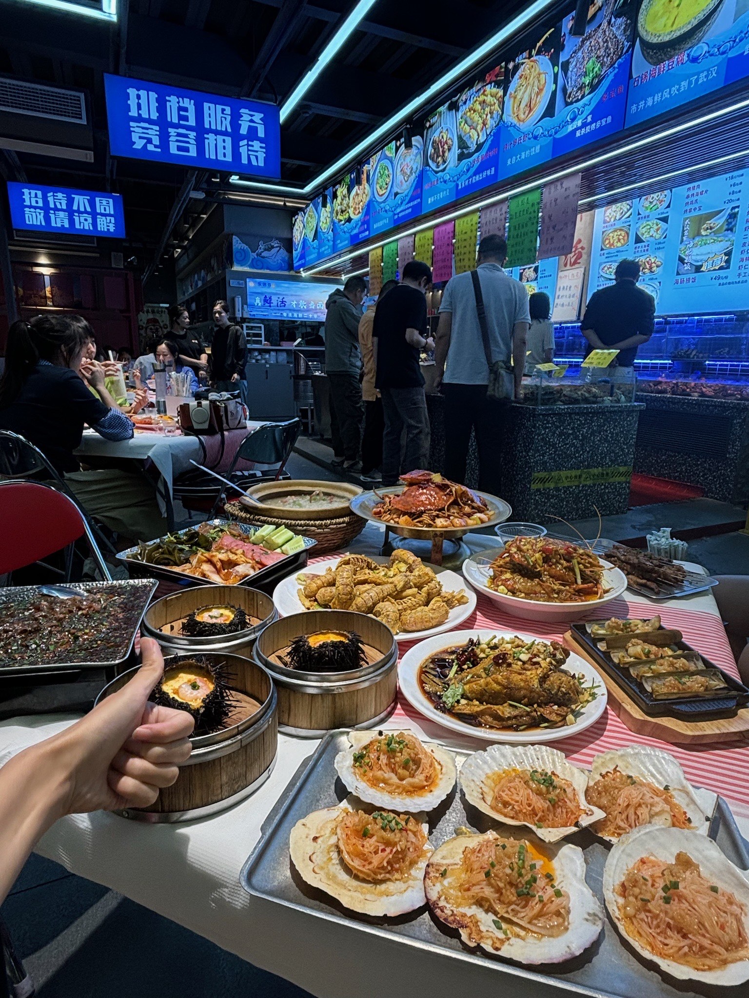 武汉国际广场美食餐厅图片