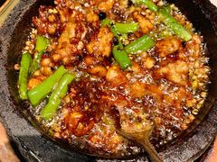 石锅杭椒牛蛙-桂满陇-西湖船宴(西单大悦城店)