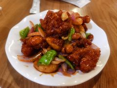 椒香虾仁爆鸡球-陈傻子餐厅(世纪都会店)