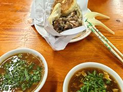 -京东一绝西海子西园烧饼夹肉
