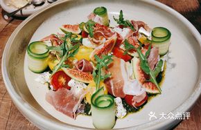 Prosciutto, Fig, and Buffalo Mozzarella