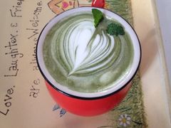 抹茶拿铁-Anne猫窝咖啡屋